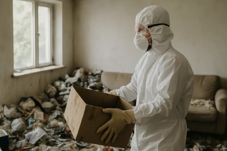 Appartement à Le-Cheylas en désordre, illustrant un besoin de nettoyage après diogène.