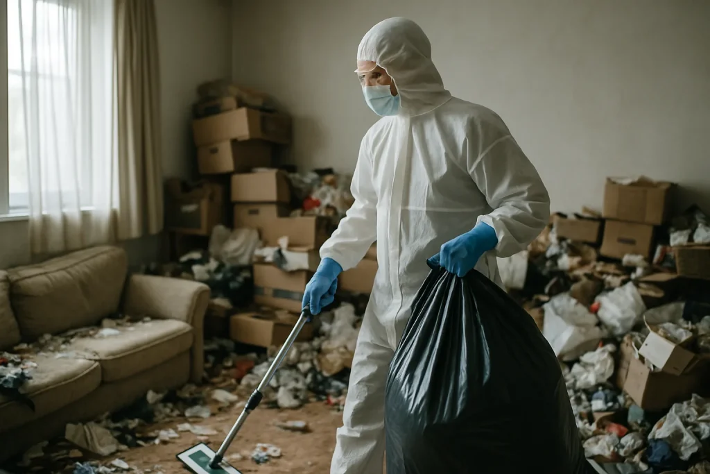 Comparaison d'un appartement à Poisy avant et après un nettoyage approfondi.